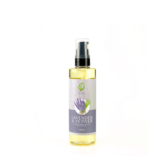 Lavender & Vetiver Massage Oil