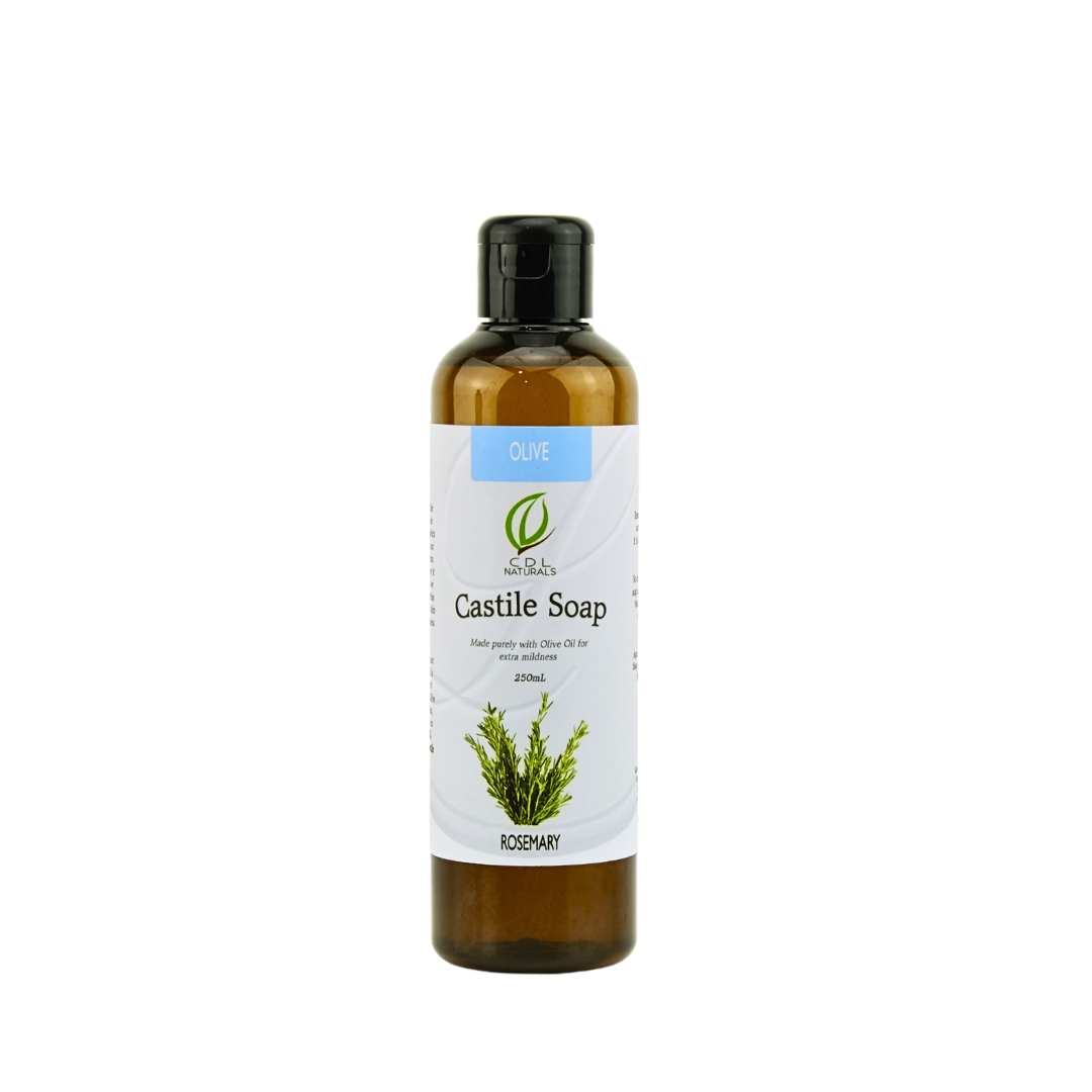 Rosemary Olive Castile Soap bottle 250ml